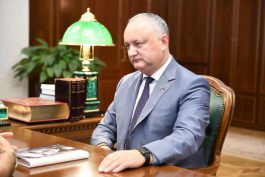 Igor Dodon a avut o întrevedere cu renumitul tenor, Mihai Munteanu