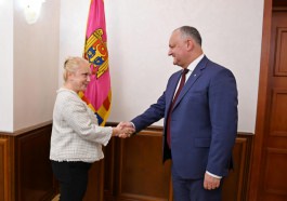 Igor Dodon a avut o întrevedere cu Selda Özdenoğlu, Coordonator al Agenției Turcești TIKA