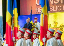 Președintele Republicii Moldova a participat la Adunarea solemnă consacrată celei de-a 25-a aniversări a adoptării Constituției