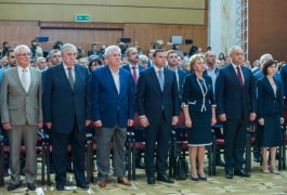 Președintele Republicii Moldova a participat la Adunarea solemnă consacrată celei de-a 25-a aniversări a adoptării Constituției