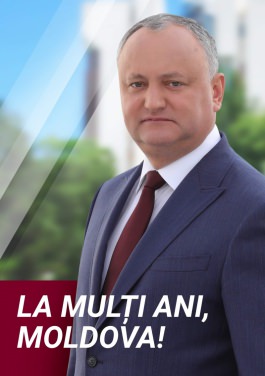 MESAJ DE FELICITARE CU OCAZIA ZILEI INDEPENDENȚEI REPUBLICII MOLDOVA