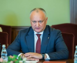 Igor Dodon a avut o întrevedere cu Dmitrii Kozak