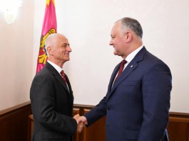 Igor Dodon a avut o întrevedere cu campionul mondial la joc de dame