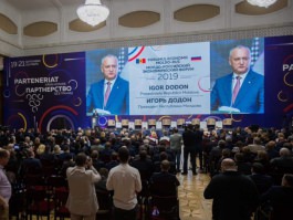 Igor Dodon a participat la ședința plenară din cadrul Forumului Economic Moldo-Rus