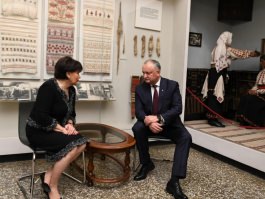 Igor Dodon a avut o întrevedere cu prim-viceguvernatorul orașului Sankt Petersburg