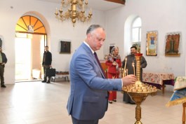 Igor Dodon a vizitat satul Etulia