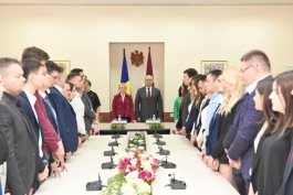 Președintele Republicii Moldova a participat la ședința festivă de lansare a noului an de studii a Institutului Național al Justiției