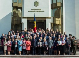 Președintele Republicii Moldova a conferit distincții de stat