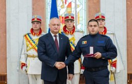 Președintele Republicii Moldova a conferit distincții de stat