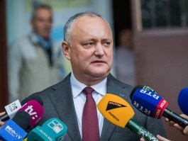 Igor Dodon a votat pentru un primar profesionist