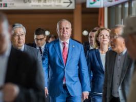 Igor Dodon a efectuat o vizită de lucru în orașul Tomi din Japoniа