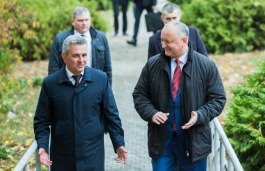 Igor Dodon a avut o întrevedere cu Vadim Krasnoselski