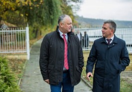 Igor Dodon a avut o întrevedere cu Vadim Krasnoselski