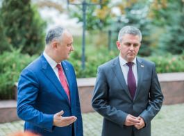 Igor Dodon a avut o întrevedere cu Vadim Krasnoselski