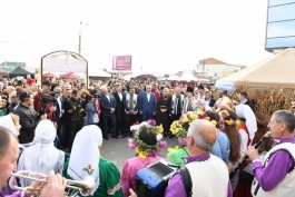 Igor Dodon a participat la Festivalul Vinului „Gagauz şarap yortusu”