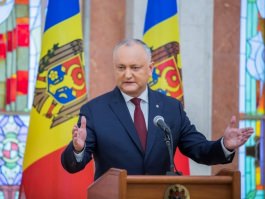 Președintele Republicii Moldova a susținut o conferință de presă în legătură cu căderea Guvernului Maiei Sandu