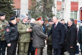 Comandantul Suprem al Forțelor Armate a participat la ceremonia de depunere a jurămîntului de către efectivul Brigăzii 2 infanterie motorizată „Ștefan cel Mare”