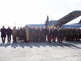 Moldovan servicemen leave for international peacekeeping mission in Kosovo