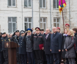 Șeful statului a participat la ceremonia consacrată celei de-a 28-a aniversări de la formarea Trupelor de Carabinieri