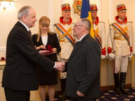 Președintele Republicii Moldova, Nicolae Timofti, a acordat distincţii de stat unui grup de cetățeni
