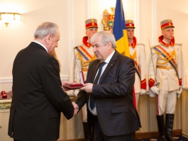 Președintele Republicii Moldova, Nicolae Timofti, a acordat distincţii de stat unui grup de cetățeni