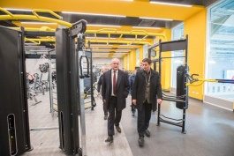 Igor Dodon a vizitat Complexul sportiv “Chișinău Arena”