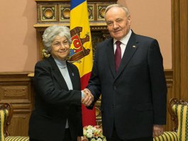 Moldovan president meets UN High Commissioner for Human Rights