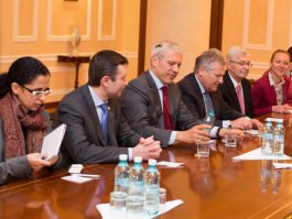 Moldovan head of state meets former Polish, Serbian, Albanian presidents