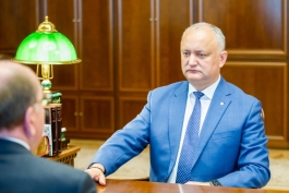 Igor Dodon to hold a meeting with Russian Ambassador 