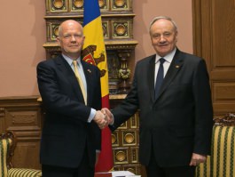 Уильям Хейг: «Великобритания выступает за ускорение подписания Республикой Молдова Соглашения об ассоциации с Европейским союзом»