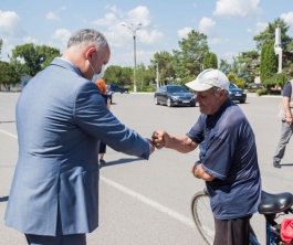 Igor Dodon a avut o întrevedere cu conducerea raionului Dubăsari și a orașului Vadul lui Vodă