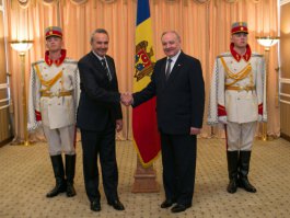 Moldovan president receives accreditation letters of five ambassadors