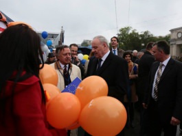 President Nicolae Timofti attends events dedicated to Europe Day