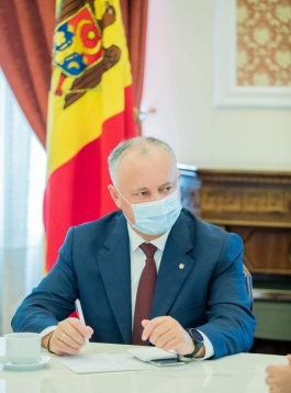 Igor Dodon, Zinaida Greceanîi şi Ion Chicu au participat la ședința săptămânală