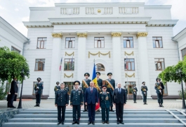 Şeful statului a participat la o ceremonie comemorativă consacrată celei de-a 75-a aniversări a Zilei Victoriei