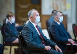 Igor Dodon a participat la lansarea ediţiei speciale a „Almanahului Politic”