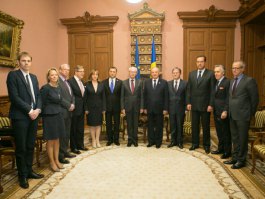 Moldovan president meets European Council president