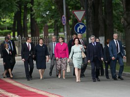 Președintele Nicolae Timofti a avut o întrevedere cu un grup de președinți și vicepreședinți ai parlamentelor Țărilor Baltice și Nordice
