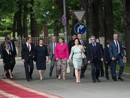 Президент встретился с группой спикеров и вице-спикеров парламентов Прибалтийских и Северных стран