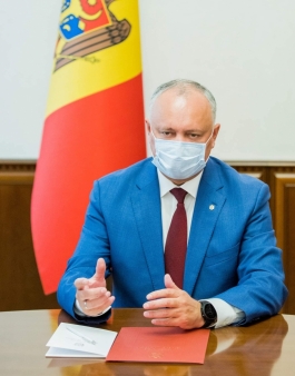 Şeful statului a avut o întrevedere cu șeful Misiunii OSCE în Moldova