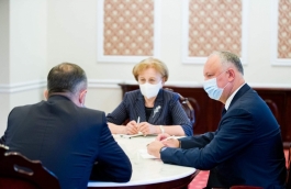 Igor Dodon, Zinaida Greceanîi şi Ion Chicu au participat la ședința săptămânală