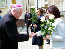 First Lady of Poland on visit to Moldova