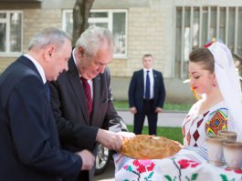 Președintele Nicolae Timofti a avut o întrevedere cu președintele Republicii Cehe, Miloš Zeman