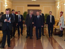 Moldovan president meets Czech counterpart