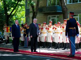 Moldovan president meets Czech counterpart