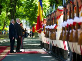 Moldovan president meets Czech counterpart