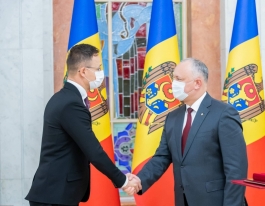 Președintele Republicii Moldova a avut o întrevedere cu Ministrul Afacerilor Externe şi Comerţului al Ungariei