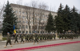 Președintele Republicii Moldova, Maia Sandu, a participat la ceremonia de detașare a contingentului Armatei Naționale în misiunea KFOR din Kosovo