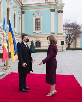 Președintele Republicii Moldova, Maia Sandu, în cadrul vizitei oficiale la Kyiv: „Ne dorim să fim mai mult decât vecini, ne dorim să fim prieteni”