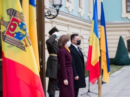 Președintele Republicii Moldova, Maia Sandu, în cadrul vizitei oficiale la Kyiv: „Ne dorim să fim mai mult decât vecini, ne dorim să fim prieteni”